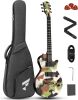 Fesley 39" LP Electric Guitar Kit, Camouflage - Thumbnail 1