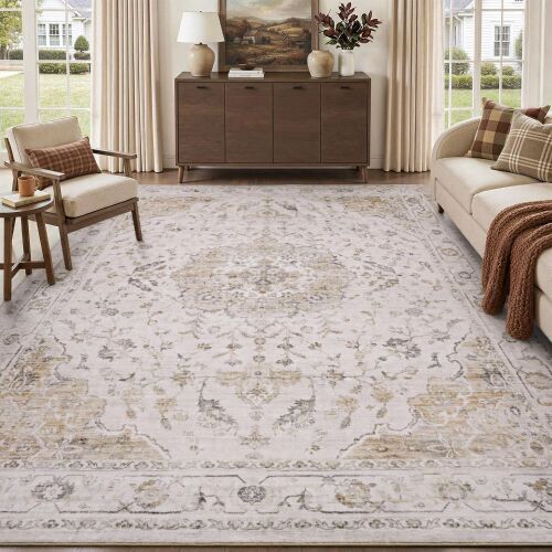 Washable Area Rug 6 x 9 - Lot 284