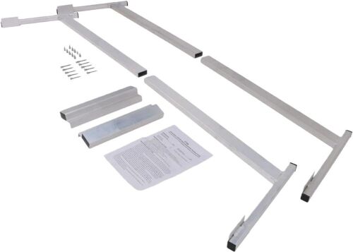 Universal Aluminum Ladder Roof Rack for Pickup Camper Shell with Mounting Hardware - Lot 676