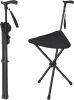Cane with Seat, Adjustable Height 34.2"-39.7" - Thumbnail 1