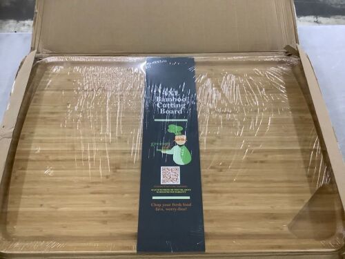 Greener Chef 4XL Bamboo Cutting Board - Lot 371