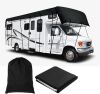 HFKJway 210D Oxford Cloth Rv Cover, Black, 7m×3m - Thumbnail 1