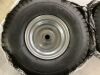 15x6.00-6 Lawn Mower Tires, Set of 2 - Thumbnail 2