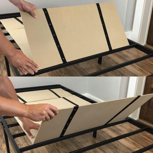 DMI Foldable Box Spring, Bunkie Board, Bed Support Slats, Full Size - Lot 641