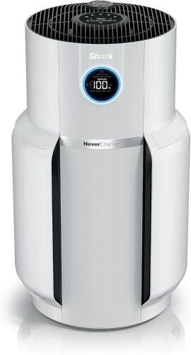 Shark Air Purifier with NeverChange Air Filter Technology, 5 Year HEPA Filter, Covers 1400 Sq. ft, Odor Neutralizer and Clean Sense Technology - Lot 91