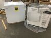 Vissani 7.0 cu. ft. Manual Defrost Chest Freezer with LED Light in White Garage Ready - Dented - Thumbnail 1