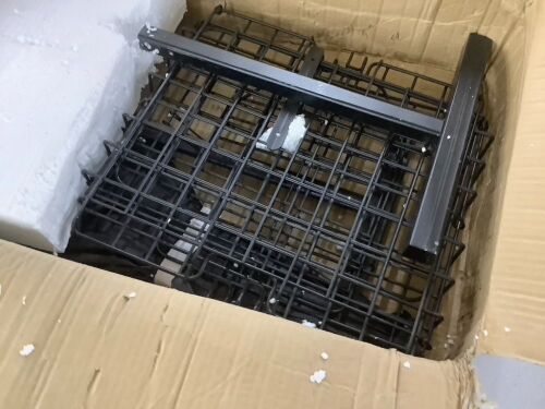 Mobility Scooter Rear Basket and Umbrella Canopy Sunshade Set - Lot 442