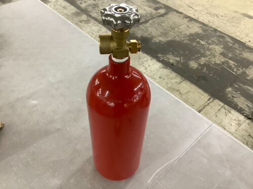 20 Cubic Foot Steel Nitrogen Cylinder - Lot 542