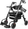 Heavy Duty Rollator Walker with Seat - Thumbnail 1