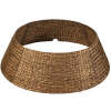 Woven Hyacinth Christmas Holiday Tree Collar - 36in - Thumbnail 1