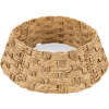 Basket Woven Hyacinth Christmas Holiday Tree Collar - 36in - Thumbnail 1