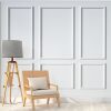 NeatiEase Peel and Stick Wall Molding Kit 6-Frame Premade, Ready-to-Assemble Wall Moulding Panel Frame, Self Adhesive Wainscoting Panels, Accent Molding Trim for Interior Walls Home Decor - Thumbnail 1