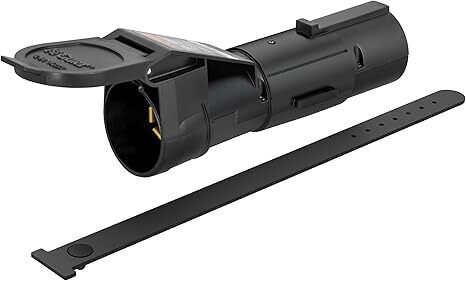 CURT 51180 Echo Mobile Electric Trailer Brake Controller with Bluetooth® Enabled Smartphone Connection, Proportional - Lot 2615