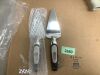 Flatware Pie Server Stainless Steel Cake Pizza Cutter Tart Dessert Slicer (Black) 2 pack - Thumbnail 3