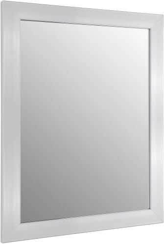 Ruomeng Rectangular Wall Mirror 16" x 20" for Bathroom, Bedroom, Entryway, Living Room, Nickel - Lot 2591