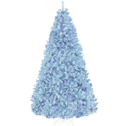 Artificial Baby Blue Christmas Tree, Unlit Pine Design w/Easy Assembly - Lot 2534