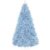 Artificial Baby Blue Christmas Tree, Unlit Pine Design w/Easy Assembly - Thumbnail 1