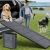 Dog Ramp for Car 63" Long & 17" Wide Portable Dog Ramps for Large Dogs with Non-Slip Rug Surface Dog Car Ramp for SUV Car & Truck, Folding Dog Ramp Up to 250LBS - Thumbnail 1
