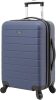 Wrangler 20" Smart Spinner Carry-On Luggage With Usb Charging Port, 20 Inch Carry-On, Navy Blue - Thumbnail 1