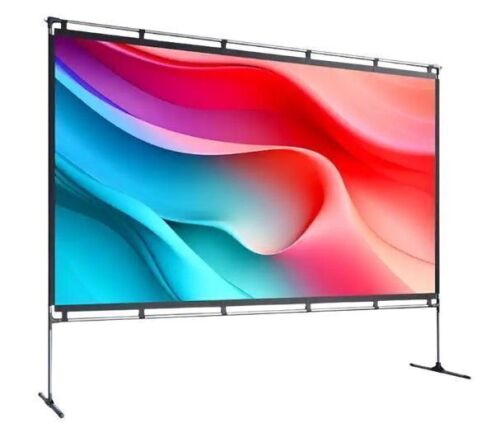 JmGO - 100 Inch Portable Projector Screen - Lot 2747