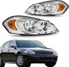 Headlights for 2006-2013 Chevy Impala/ 2014-2016 Impala/ 2006-2007 Monte Carlo Driver and Passenger Side Headlamp Replacement - Thumbnail 1