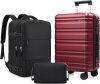 Luggage Set 20 Inch Carry On Suitcase with Spinner Wheels, PC Hard Shell TSA Lock, Expandable & Fully Lined Interior, Airline Approved - Thumbnail 1