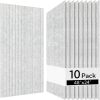Olanglab Acoustic Wall Panels 10 Pack, Sound Absorbing, Decorative Sound Panels for Home Studio and Office - Thumbnail 1