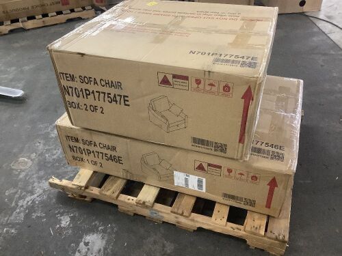 Harper & Bright Designs Multifunctional 40.2 in. Gray Chenille Twin Size Sofa Bed, Convertible Sleeper Chair with Adjustable Backrest - Lot 5JF