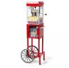 Nostalgia Red Vintage 2.5 oz. Popcorn Machine Cart 45 in. Tall - Thumbnail 1