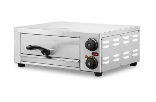 VEVOR Electric Pizza Oven for Countertops, 12 in. 1500W with Temp Control and 0-120 Min Timer - Lot 71JF