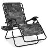 Oversized Reclining Zero Gravity Chair Lounger w/ Cup Holder, Pillow - Thumbnail 1