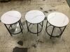 Lot of (3) End Tables - Thumbnail 5