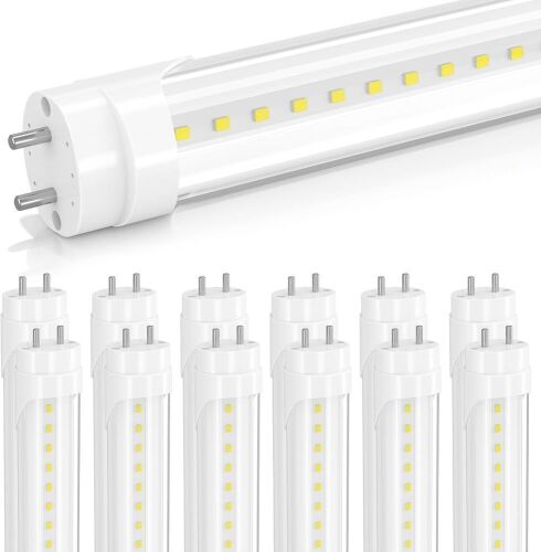 12-Pack T8 LED 3FT Type B Light Bulbs, 14W 5000K, 1820LM for G13 - Lot 180