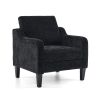 VINGLI AC117 30" Chenille Modern Oversized Upholstered Accent Chair - Thumbnail 1