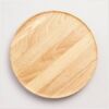 Hearth & Hand Magnolia Wooden Pedestal Lazy Susan 18" - Thumbnail 1