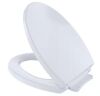 TOTO Elongated SoftClose Toilet Seat in Cotton White - Thumbnail 1