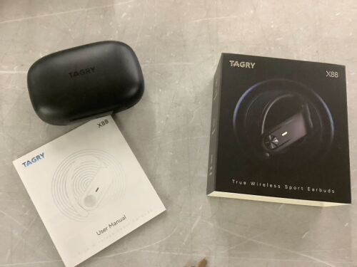 TAGRY Bluetooth Wirless Earbuds - Lot 261
