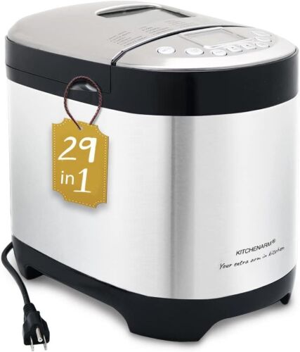 KITCHENARM 29-in-1 SMART Bread Machine with Gluten Free Setting - Lot 275