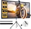 80" Projector Screen with Stand - Thumbnail 1
