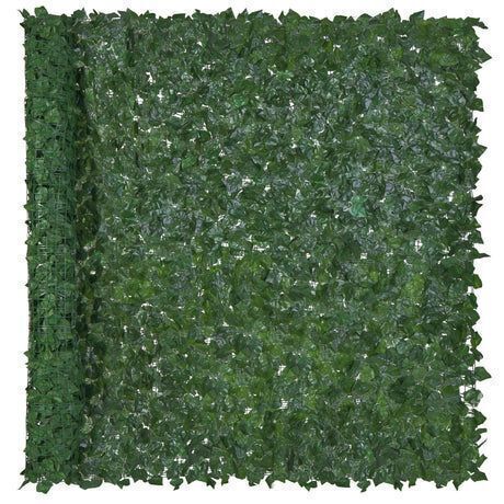Outdoor Faux Ivy Privacy Screen Fence 96" x 72" - Lot 311