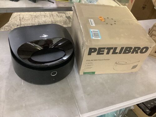 PETLIBRO Automatic Cat Wet Food Feeder - No Power Supply - Lot 318