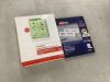 Staples Heavyweight Sheet Protectors & Avery Medium Embossed Tent Cards - Thumbnail 1