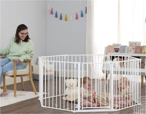 Regalo 194-Inch Super Wide Adjustable Baby Gate and Play Yard - Lot 332