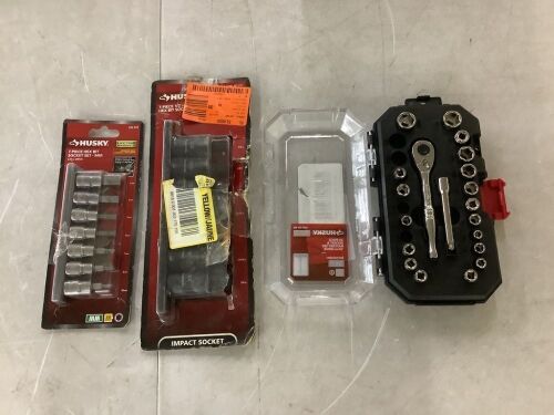Lot of Husky Socket Sets - Lot 375JF