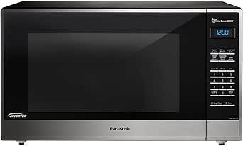 Panasonic 2.2 cu. ft. Stainless Steel 1250W Microwave Oven with Inverter Technology - Lot 401