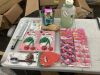 Lot of Misc Kitchen Items - Zester, Cherry Measuring Spoons, Meat Thermometer, Treat Bags & More - Thumbnail 1