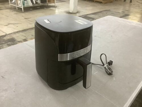 Gourmia 3qt Digital Window Air Fryer with 8 Presets & Guided Cooking, 1200W - Lot 414