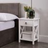 Naomi Home Eily End Table with Drawer - Thumbnail 1