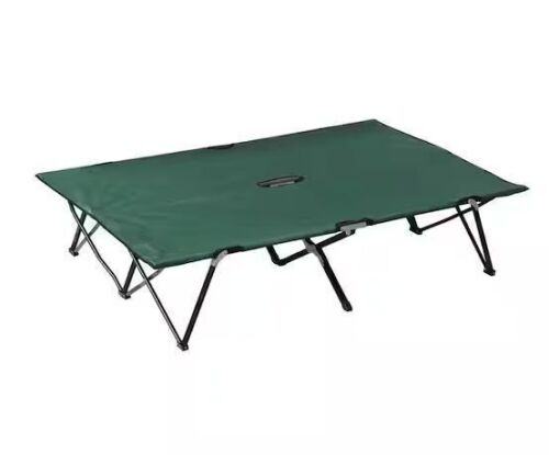 Outsunny Portable Wide Folding Elevated Camping Cot - Lot 442JF