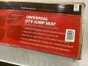 YUTRAX Universal Mount UTV Jump Seat, Heavy-Duty Steel Frame, Padded Seat & Backrest, Seat Flips Up - Thumbnail 3